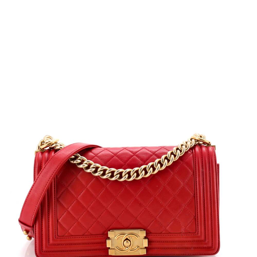 Chanel Boy Flap Bag Quilted Lambskin #312412C31B